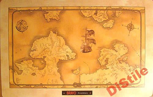 Podk�adka na St� - Stara Mapa